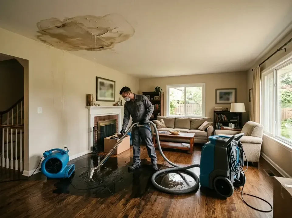 attic-pipe-burst-ceiling-drip-008 — frequently asked questions, Water Damage Restoration & Carpet Care in Negaunee, MI